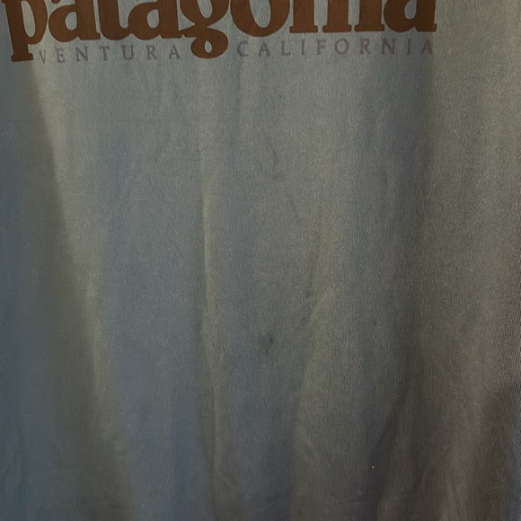Patagonia Men’s Capilene Baselayer Short Sleeve Tee Shirt Blue Size L-XL - Picture 5 of 13